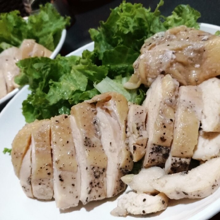 放置するだけ☆基本の鶏ハム(サラダチキン)